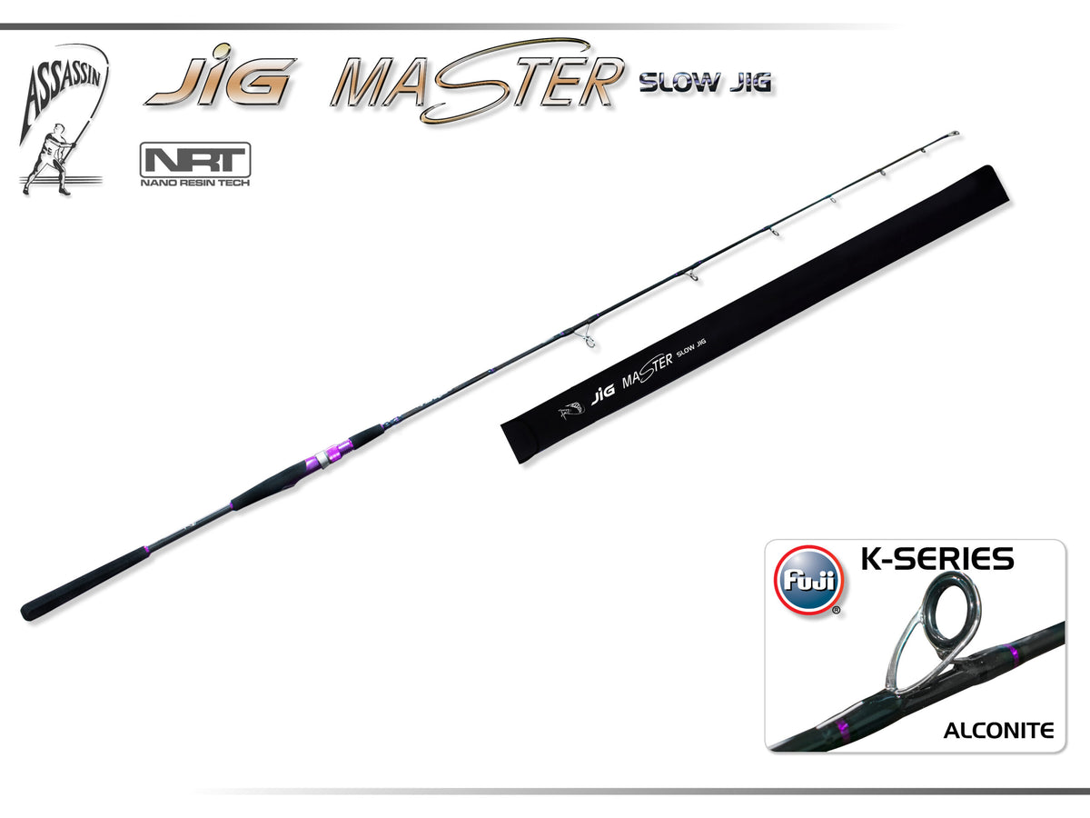 Assassin SpinMaster Slow Pitch Jigging Rod-Medium Heavy Spinning