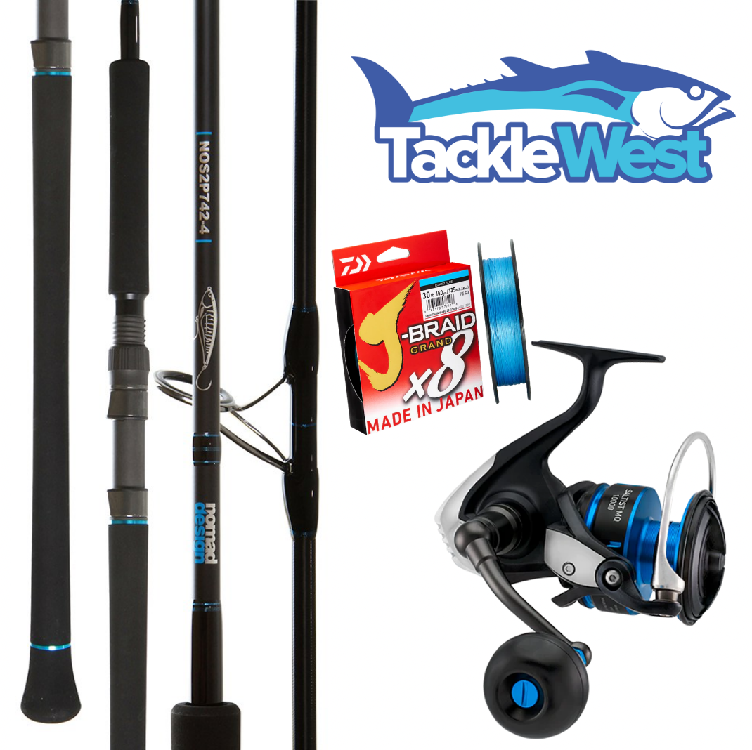 Nomad Offshore PE3 Casting Combo – TackleWest