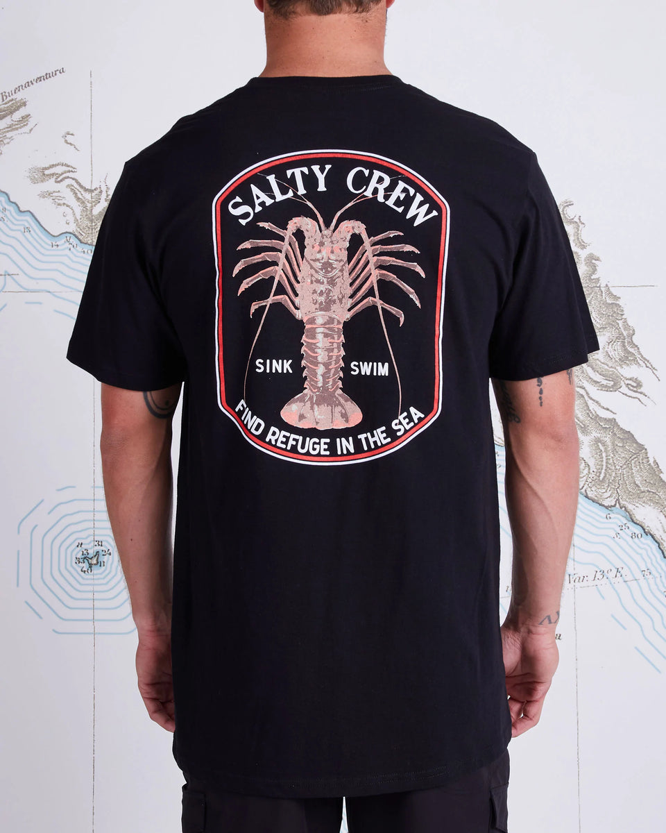 Salty Crew Salty Hut standard T-shirt, Wit