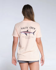 Salty Crew Bruce Boyfriend SS Tee Wmns Apricot