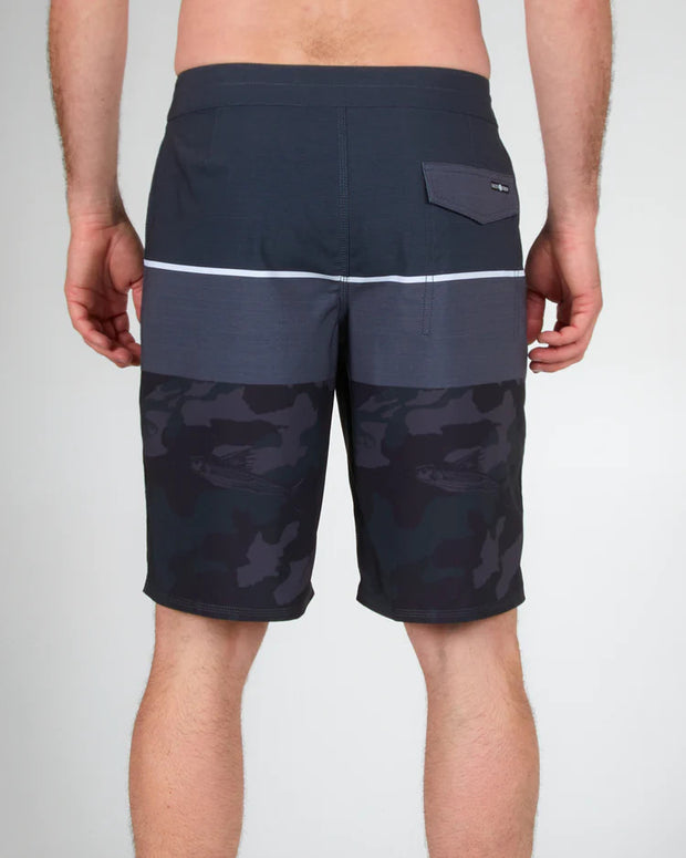 Salty Crew Stacked Boardshort Black