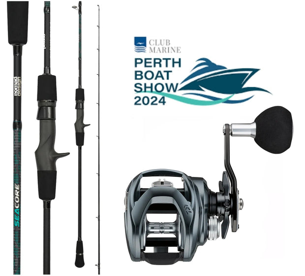 Nomad Seacore Daiwa Lexa 300 TW Boat Show Combo