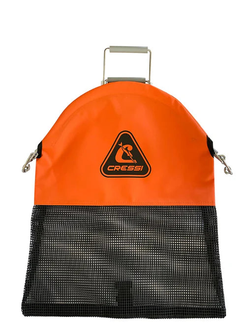 Spring Load Catch Bag Medium Orange