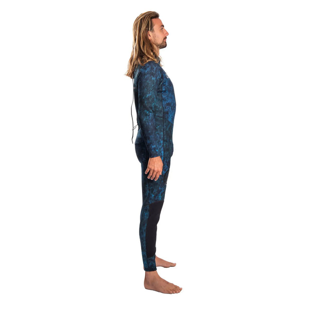 Cressi Tokugawa 3mm 1 Piece Wetsuit Camo Blue