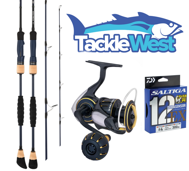 Daiwa Saltiga SJ PE3 Spin Jigging Combo