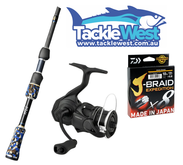 Daiwa TD Black Millerod XFLC Combo