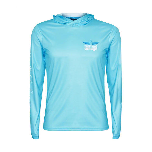 Nomad Design Hooded Tech Womens Flyer Teal