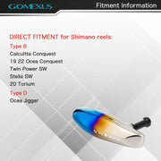 Gomexus 105mm Titanium Power Knob