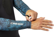 Cressi Cobia Hooded Top Long Sleeves 1mm Blue Camo