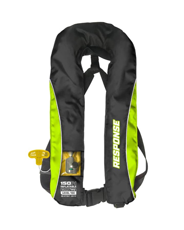 Response Manual Inflatable PFD Green