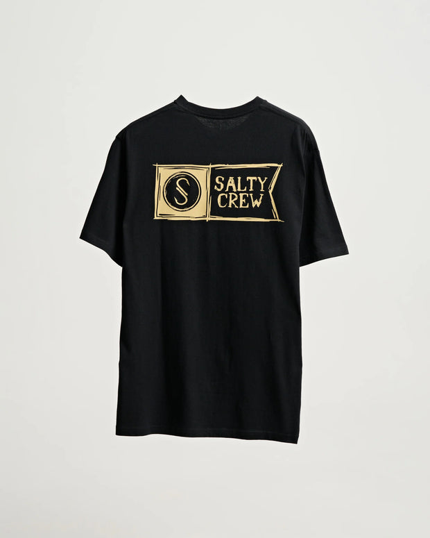 Salty Crew Alpha Standard SS Tee Black