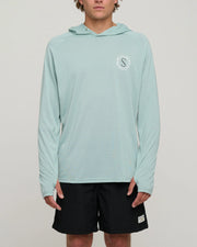 Salty Crew Tentacles Hood Sunshirt Mackerel