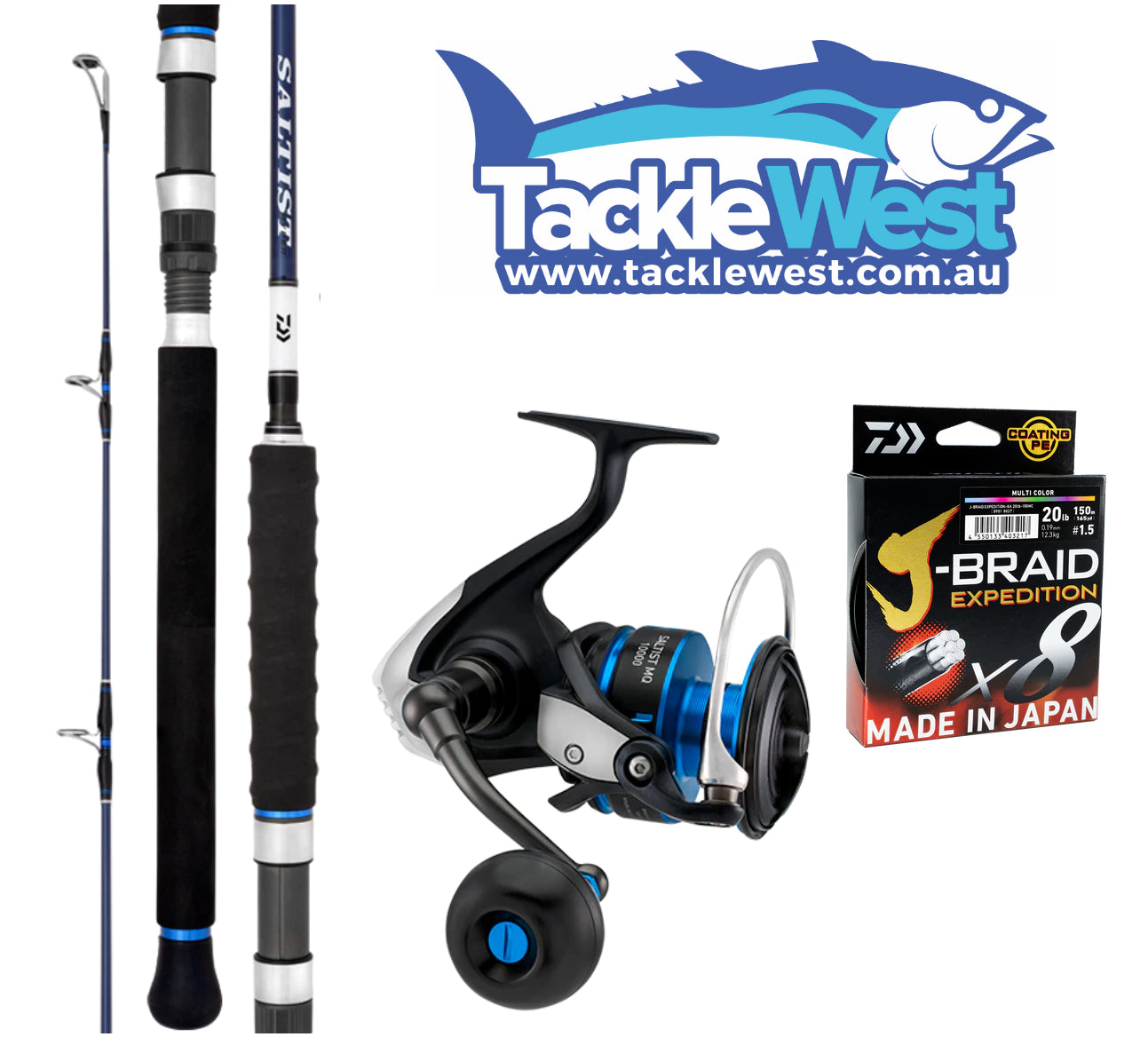 Daiwa Saltist Bottom Fishing Combo – TackleWest