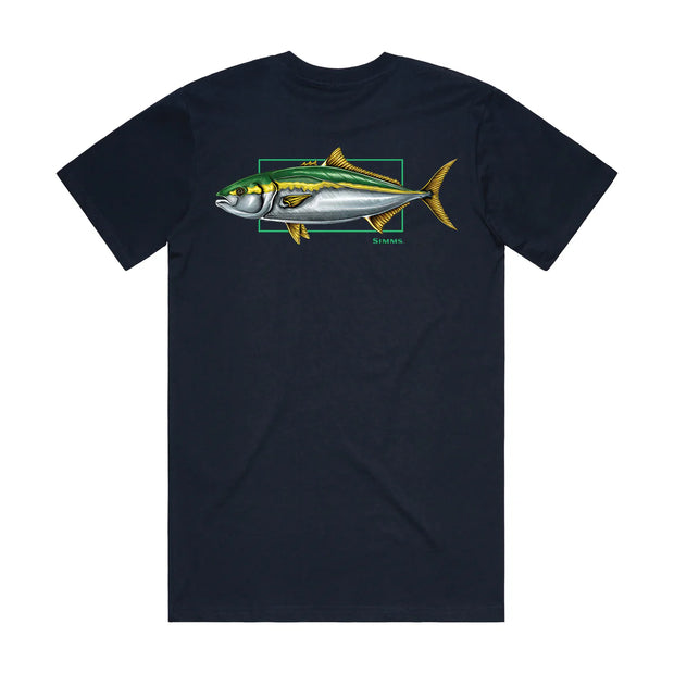 Simms Artist Tee Kingfish Fish it Well