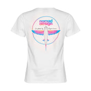 Nomad Design Tee Womens Flyer White