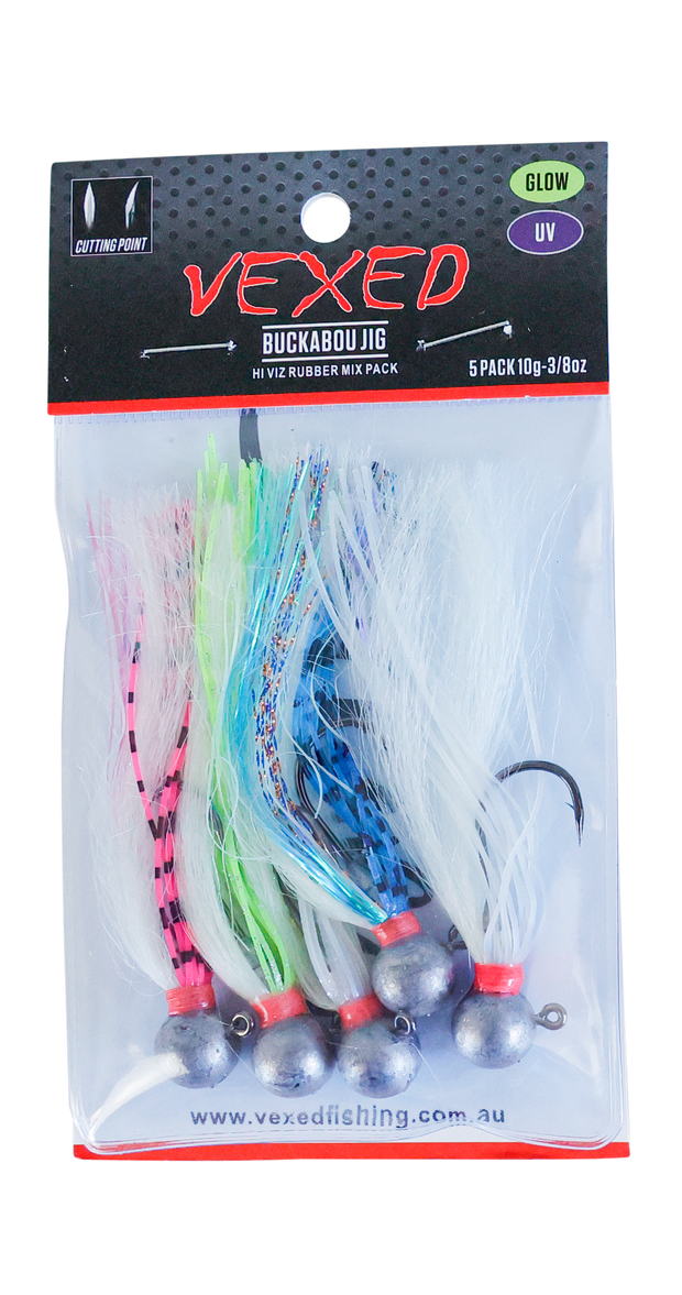 Vexed Buckabou Jig 5pk