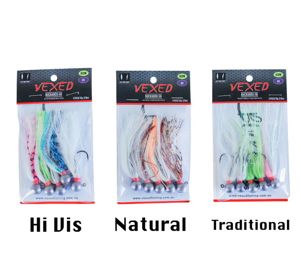 Vexed Buckabou Jig 5pk