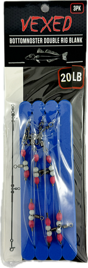 Vexed Doublenoster Rig Blank 3pk