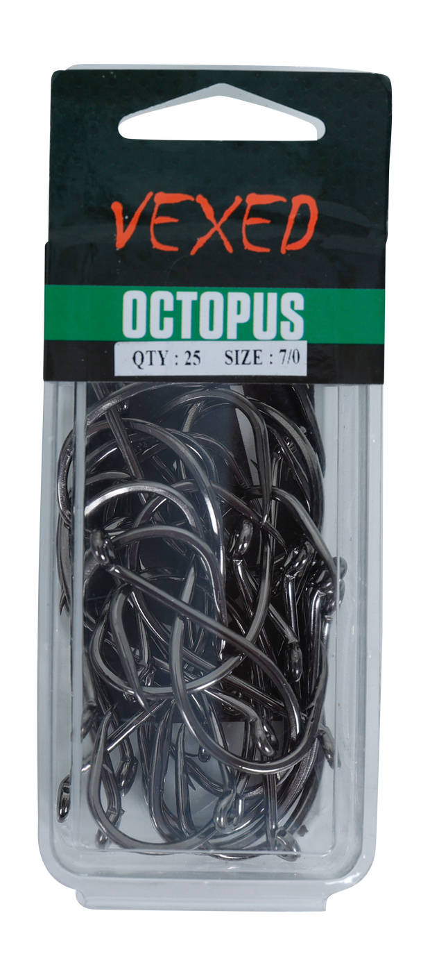 Vexed Octopus Hook 25pk