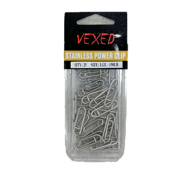 Vexed Stainless Power Clip 25pk