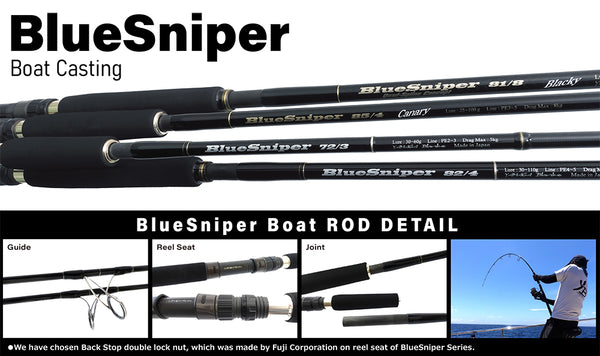 Yamaga Blanks Blue Sniper Boat Casting – TackleWest